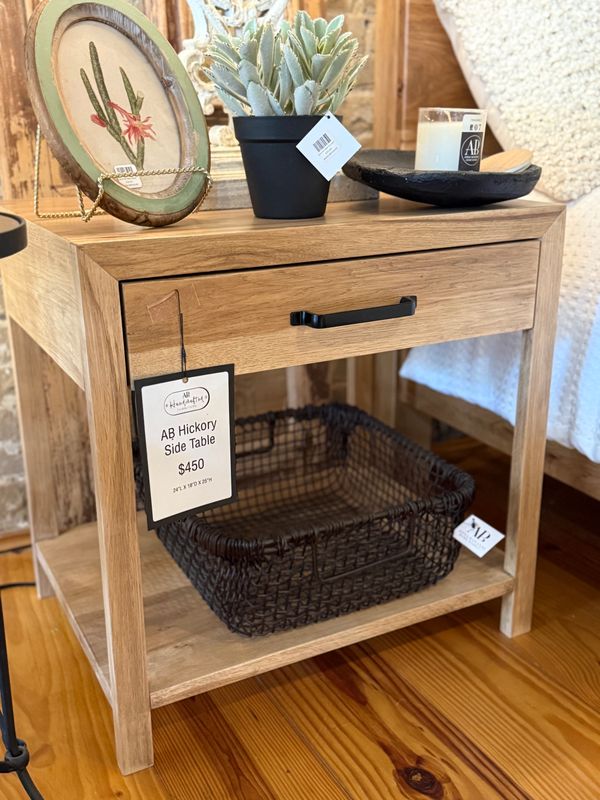 AB Hickory Side Table