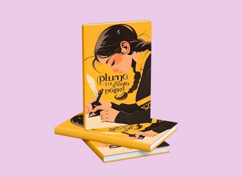Pluma, tinta y papel XIV Pluma, tinta y papel XIV
