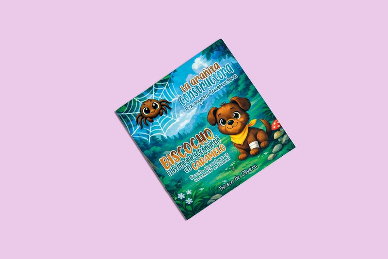 La arañita constructora / L’Aranyeta Constructora y Biscocho, el perrito que se convirtió en Caramelo / Biscocho, el gosset que es va convertir en Caramel / Thiesca de Oliveira La arañita constructora / L’Aranyeta Constructora y Biscocho, el perrito que se convirtió en Caramelo / Biscocho, el gosset que es va convertir en Caramel / Thiesca de Oliveira