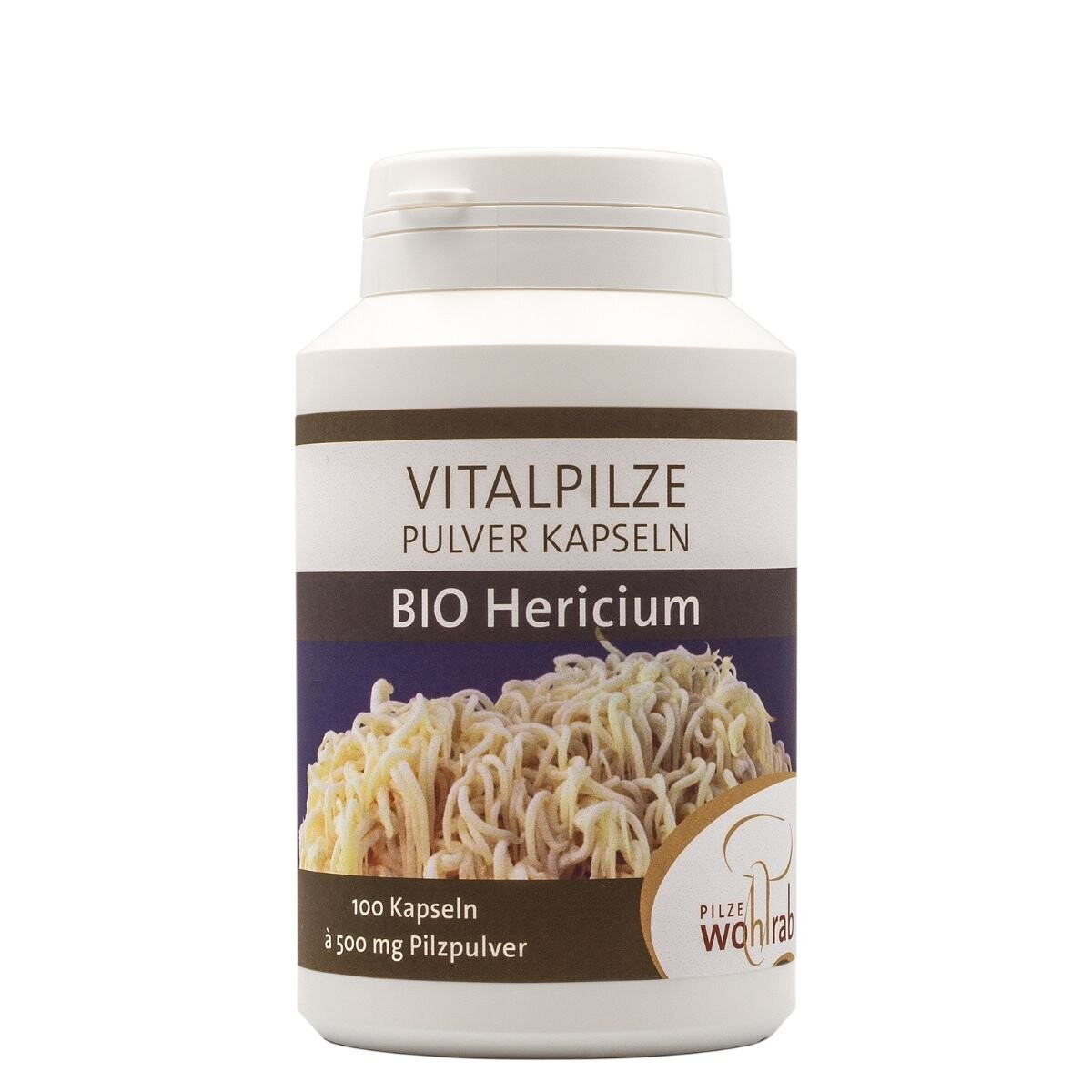 Wohlrab - Hericium Bio Pulverkapseln