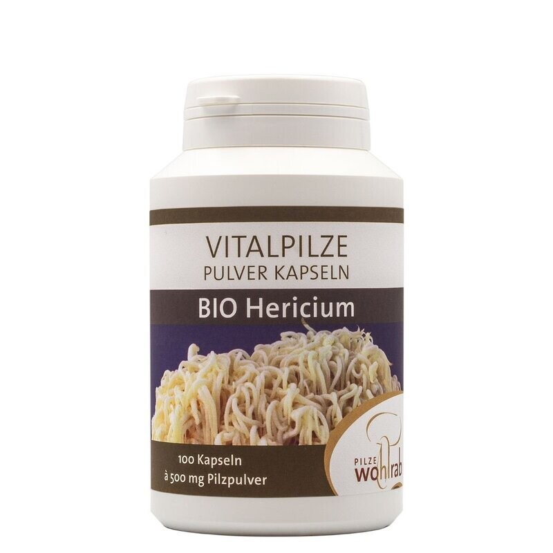 Wohlrab - Hericium Bio Pulverkapseln