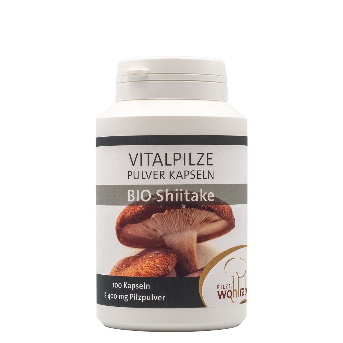Wohlrab - Shiitake Bio Pulverkapseln