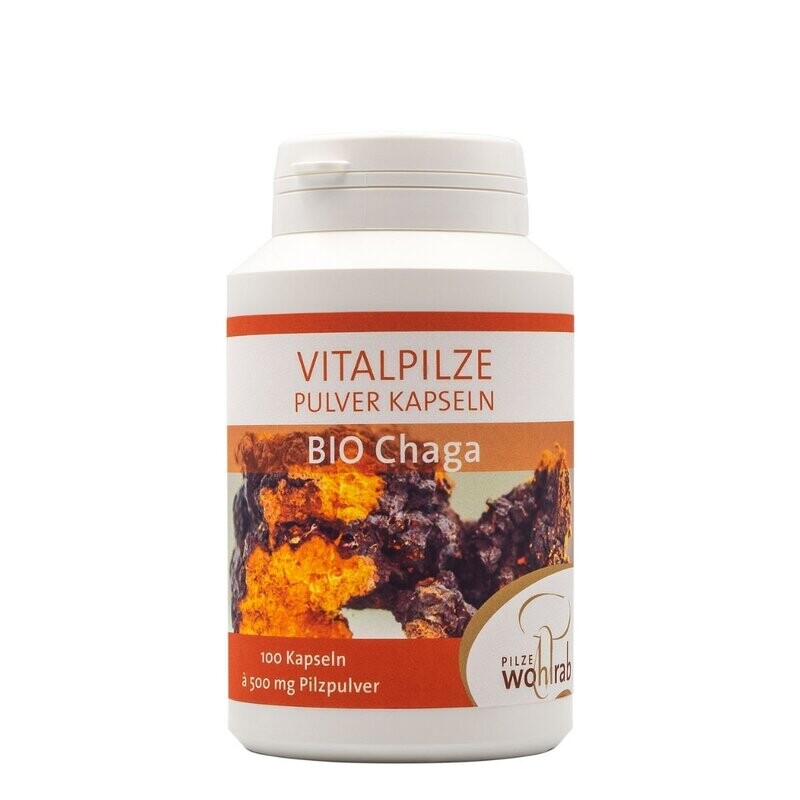 Wohlrab - Chaga Bio Pulverkapseln
