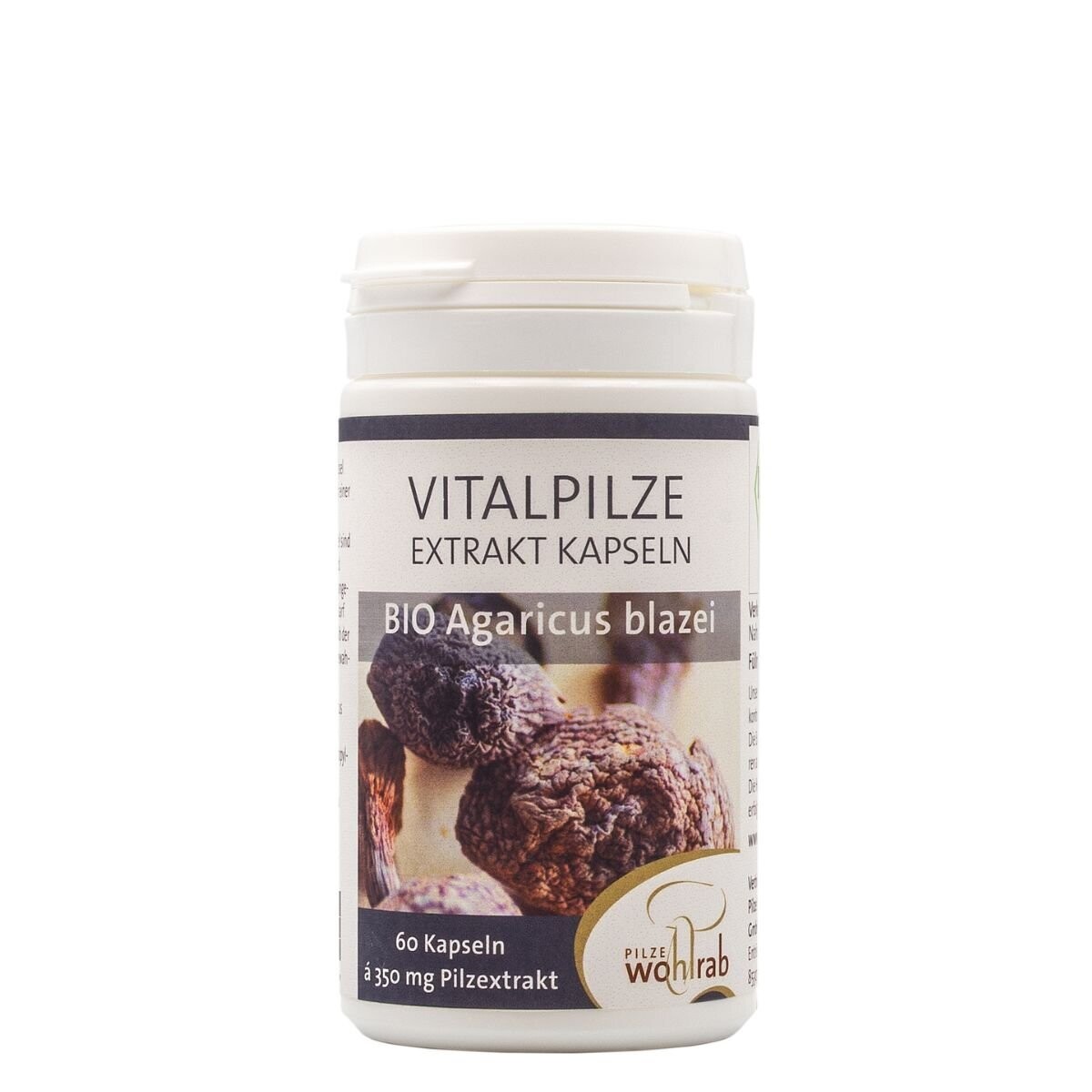 Wohlrab - Agaricus blazei Bio Extraktkapseln