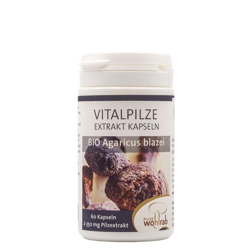 Wohlrab - Agaricus blazei Bio Extraktkapseln