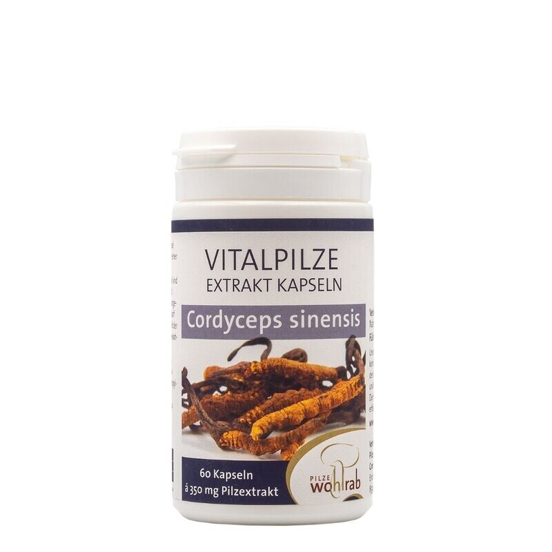 Wohlrab - Cordyceps sinensis Bio Extraktkapseln