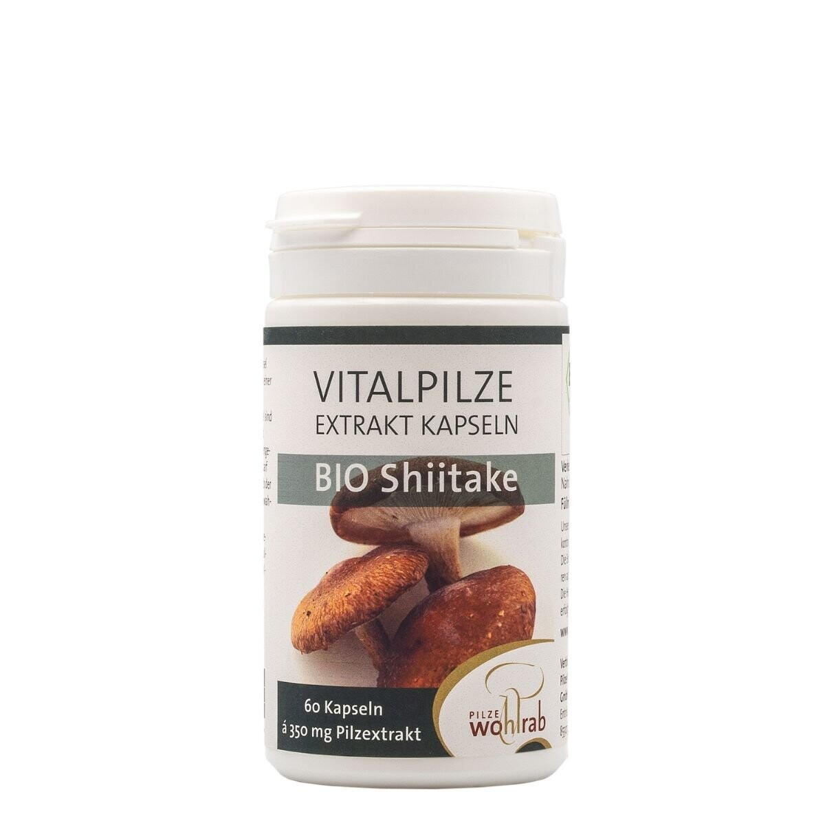 Wohlrab - Shiitake Bio Extraktkapseln
