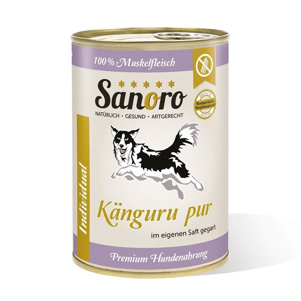 Sanoro Pures Muskelfleisch vom Känguru 800g