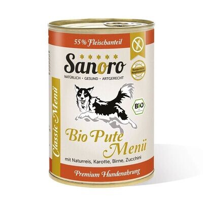 Sanoro Menü Classic von der Bio-Pute 400g
