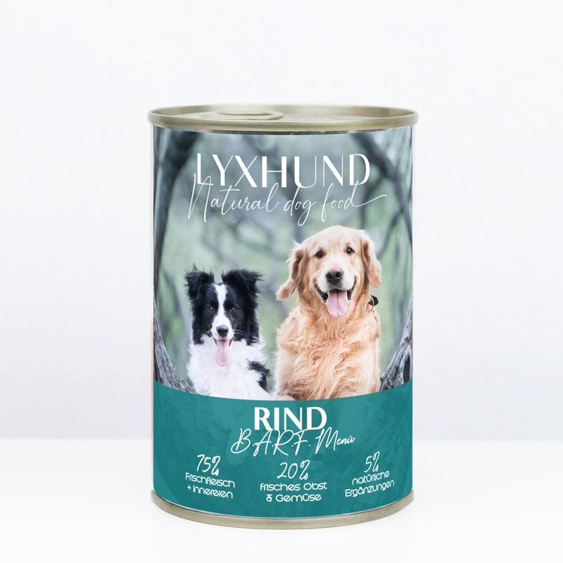 Lyxhund - Rind Menü 400g
