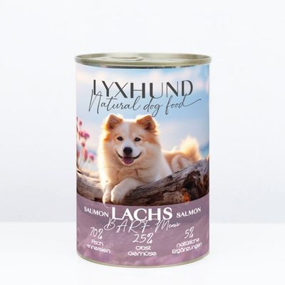 Lyxhund - Lachs Menü 400g