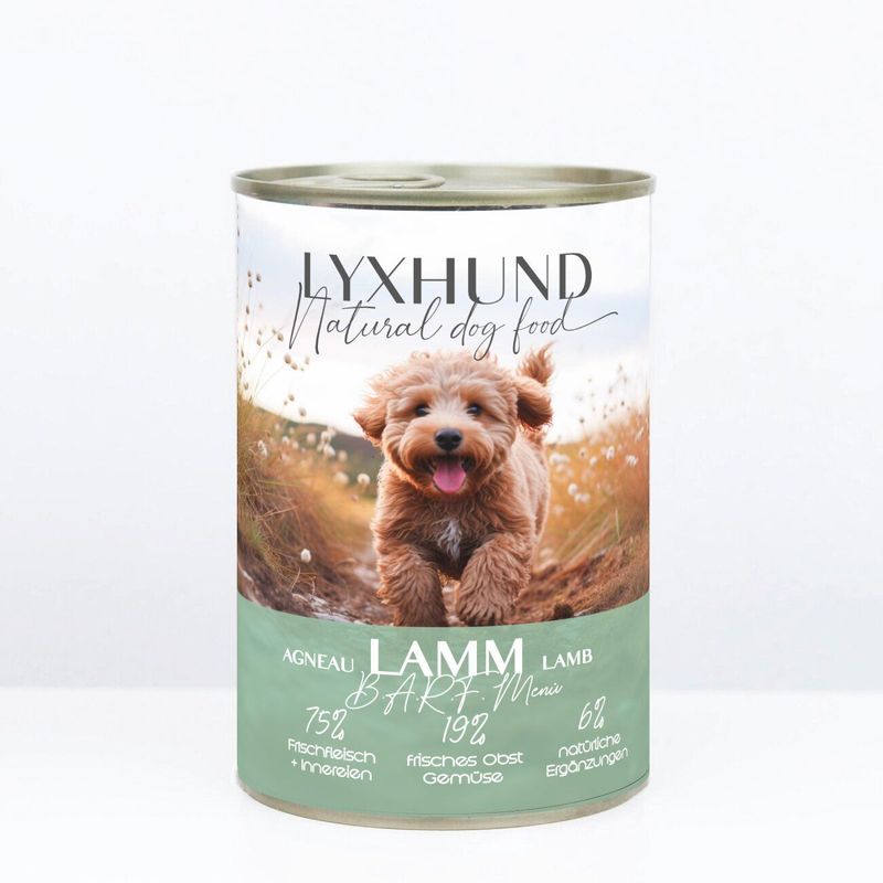 Lyxhund - Lamm Menü 400g