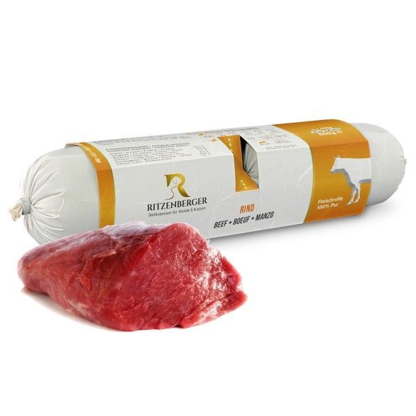 Rind - Pure Fleischrolle | Duo-Rolls 2x400g