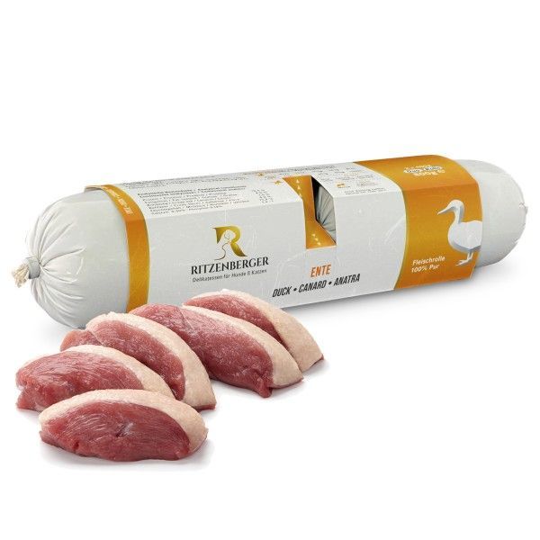 "Ente - Pure Fleischrolle | Duo-Rolls 2x400g