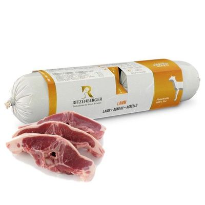 Lamm - Pure Fleischrolle | Duo-Rolls 2x400g