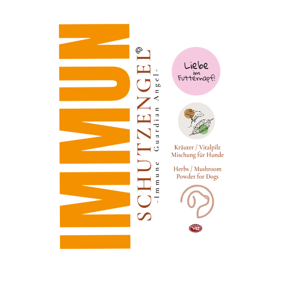 IMMUN Schutzengel - Kräuter Vitalpilz Mischung für Hunde