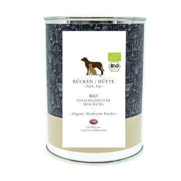 Vitalpilzmischung für Tiere RÜCKEN / HÜFTE