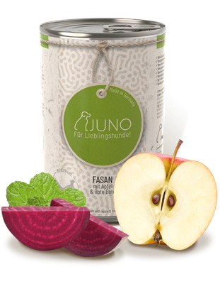 Juno - FASAN mit Bio Apfel & Bio Rote Bete 400g