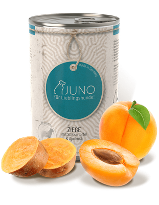 Juno -ZIEGE mit Bio Süßkartoffel & Bio Aprikose 400g