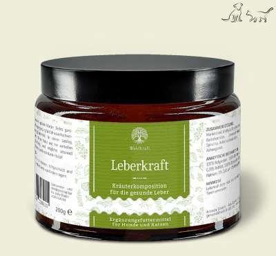 Leberkraft - Kräutermischung für die Leber von Hund und Katze