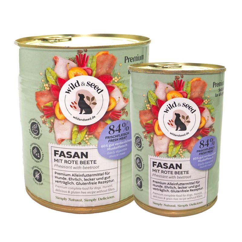 Wild & Seed - Fasan mit roter Beete 400g