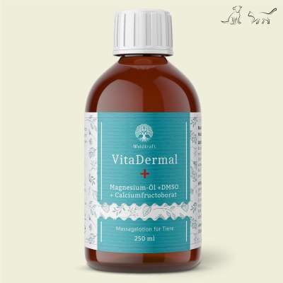 VitaDermal+: Mineralienhaltige Massagelotion für Tiere
