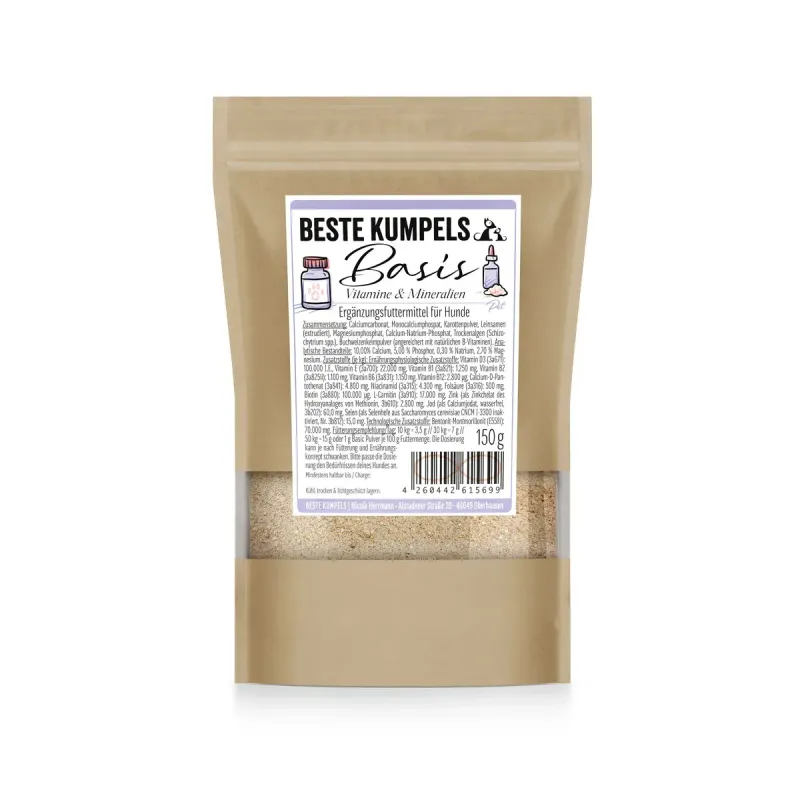 Basis Vitamine & Mineralien für Hunde