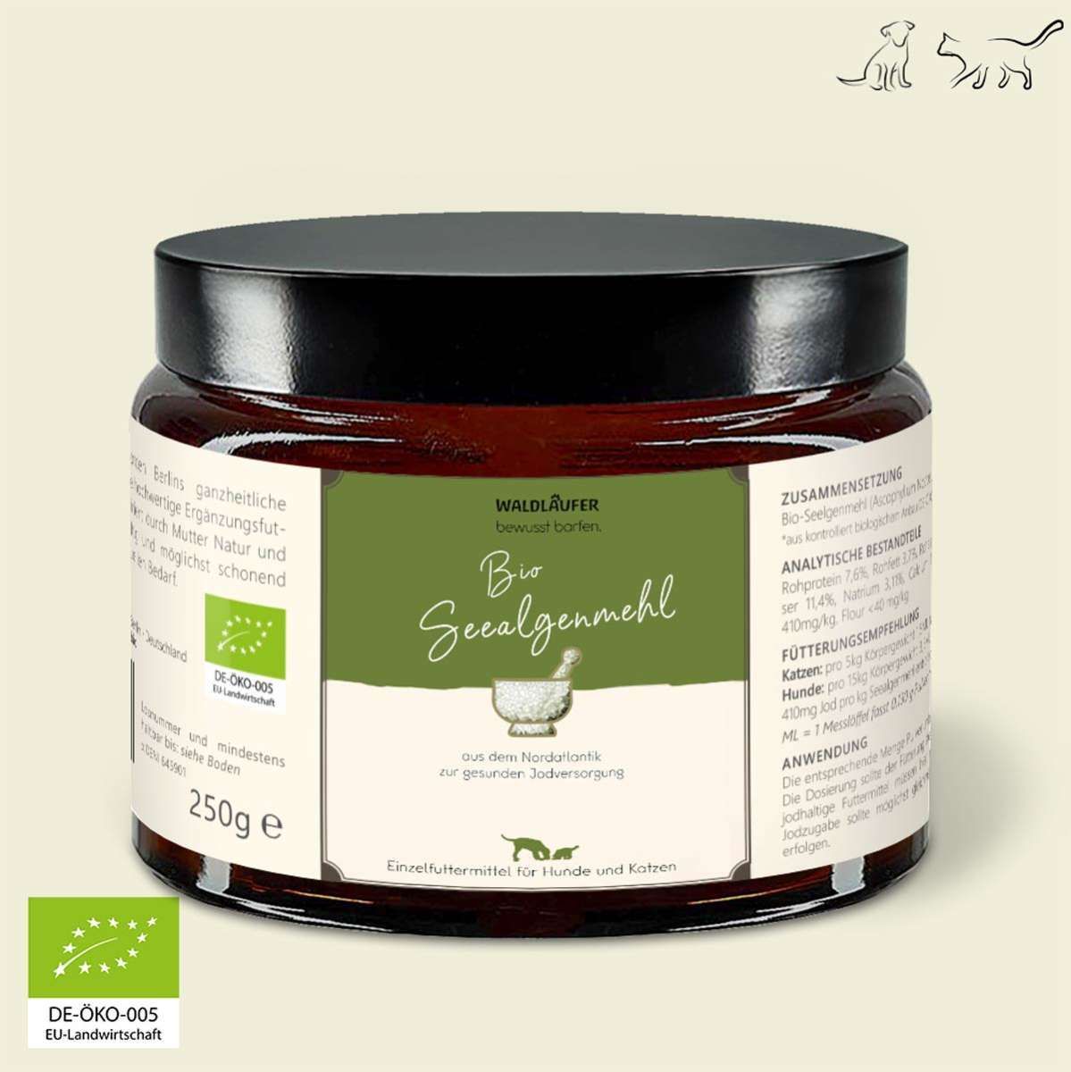 BIO Seealgenmehl – die beste Jodquelle (ascophyllum nodosum)