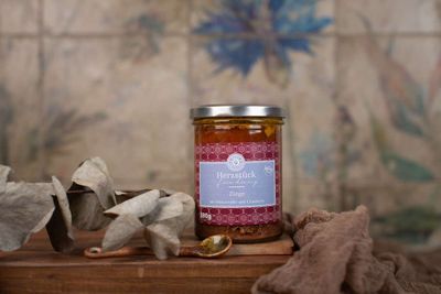 Herzstück - Ziege mit Süßkartoffel und Cranberry 380g