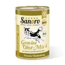 Sanoro Bio Gemüse Obst Mix4 400g Sanoro Bio Gemüse Obst Mix4 400g