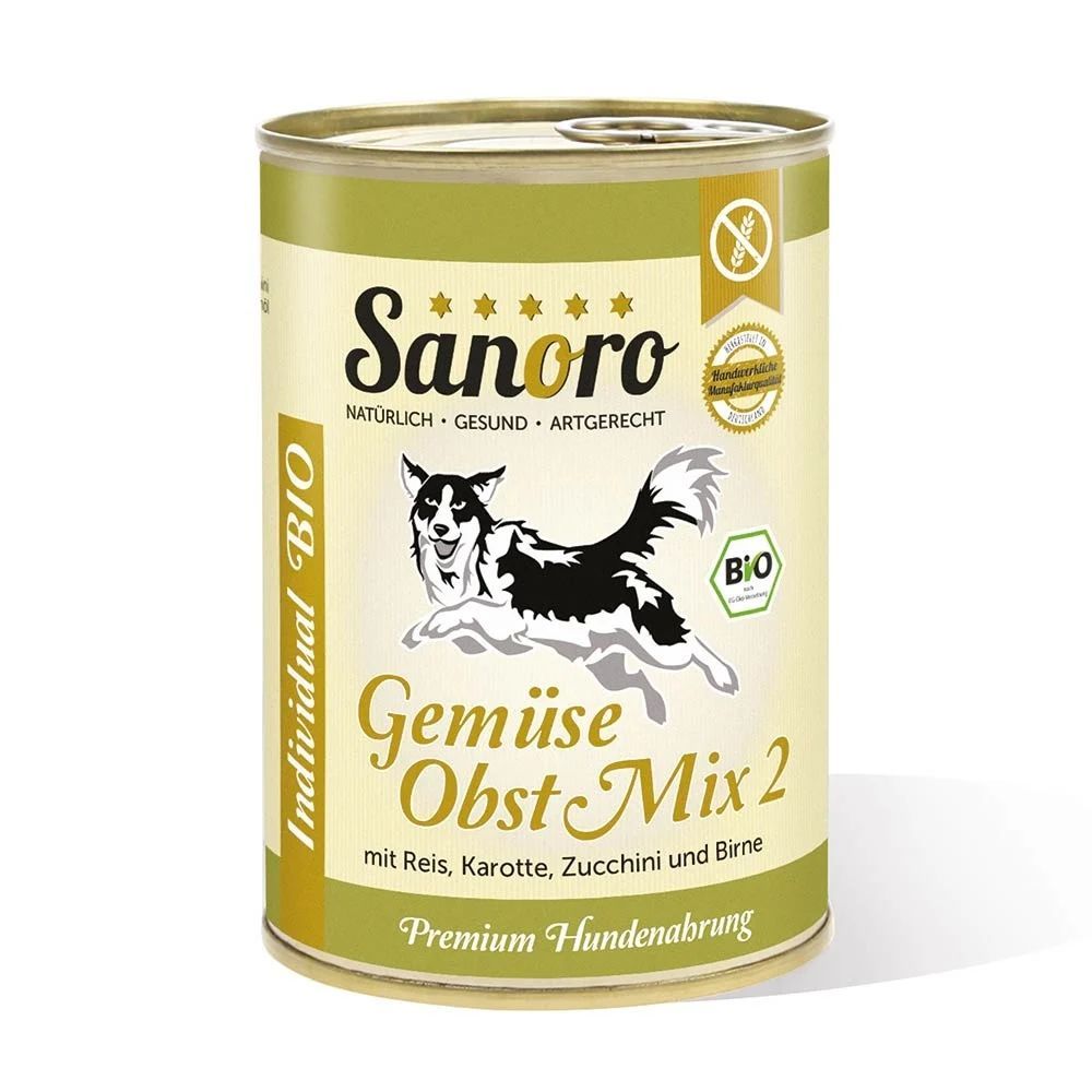 Sanoro Bio Gemüse Obst Mix2  400g