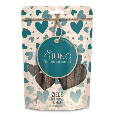 Juno ZIEGE / STICKS mit Bio Kürbis & Bio Hirse