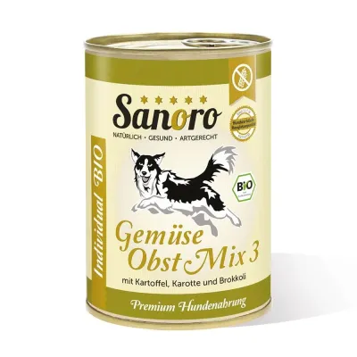 Sanoro Bio Gemüse Obst Mix3  400g