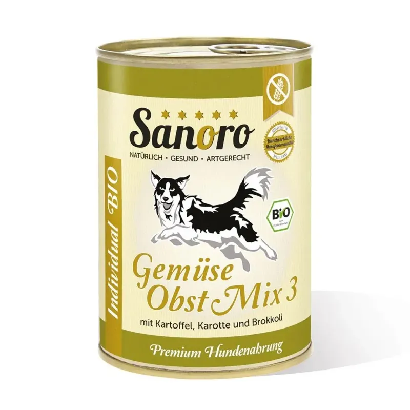Sanoro Bio Gemüse Obst Mix3  400g