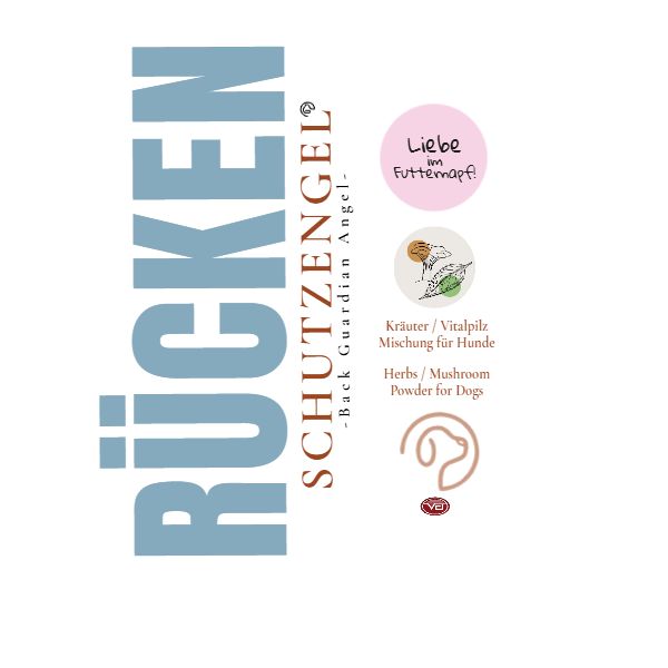 RÜCKEN Schutzengel - Kräuter Vitalpilz Mischung für Hunde RÜCKEN Schutzengel - Kräuter Vitalpilz Mischung für Hunde