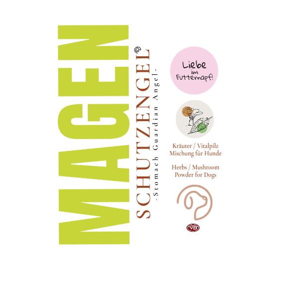 MAGEN Schutzengel - Kräuter Vitalpilz Mischung für Hunde MAGEN Schutzengel - Kräuter Vitalpilz Mischung für Hunde