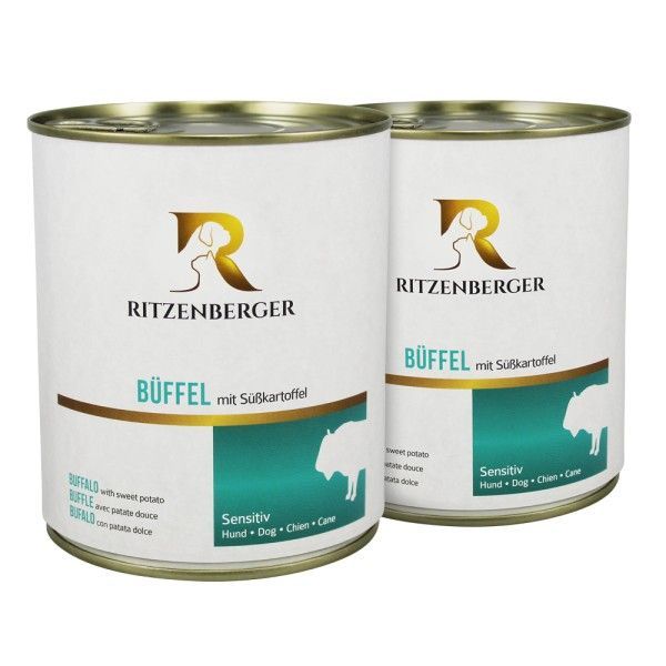 Büffel mit Süßkartoffel - Sensitiv 800g Büffel mit Süßkartoffel - Sensitiv 800g