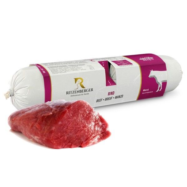 Rind mit Reis und Hüttenkäse | Duo-Rolls 2x400g Rind mit Reis und Hüttenkäse | Duo-Rolls 2x400g