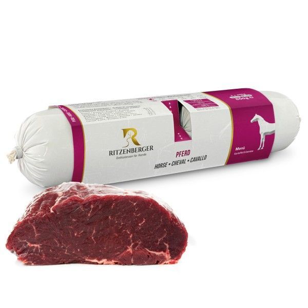 Pferd mit Kartoffel & Gemüse | Duo-Rolls 2x400g Pferd mit Kartoffel & Gemüse | Duo-Rolls 2x400g