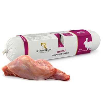 Kaninchen mit Buchweizen | Duo-Rolls 2x400g Kaninchen mit Buchweizen | Duo-Rolls 2x400g