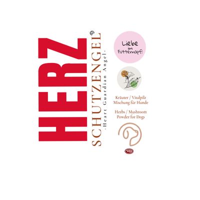 HERZ Schutzengel - Kräuter Vitalpilz Mischung für Hunde HERZ Schutzengel - Kräuter Vitalpilz Mischung für Hunde
