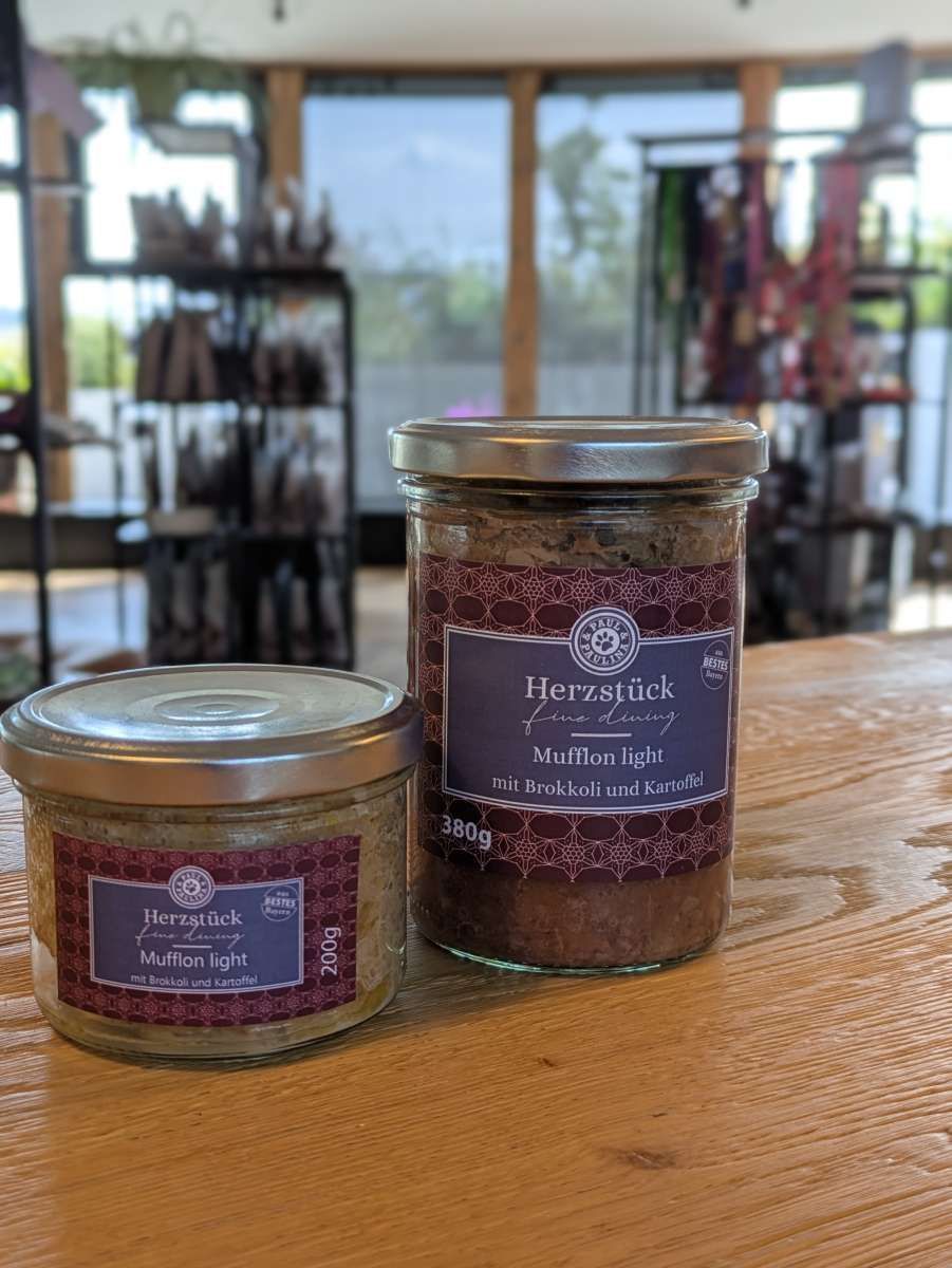 Herzstück - light Mufflon mit Brokkoli und Kartoffel 200g Herzstück - light Mufflon mit Brokkoli und Kartoffel 200g