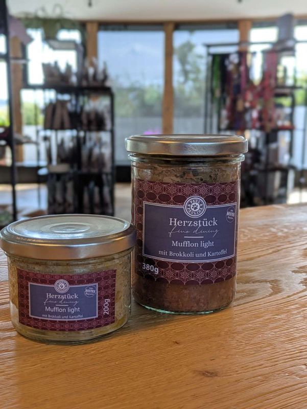 Herzstück - light Mufflon mit Brokkoli und Kartoffel 200g