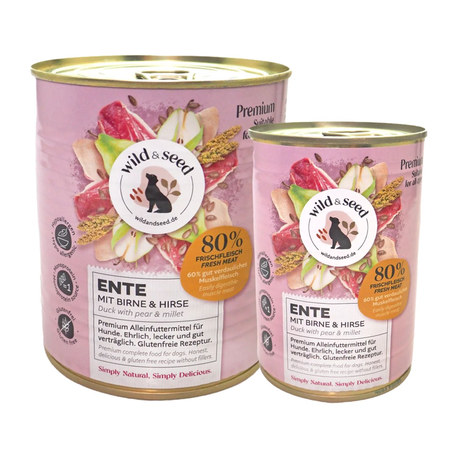 Wild & Seed - Ente mit Birne 800g