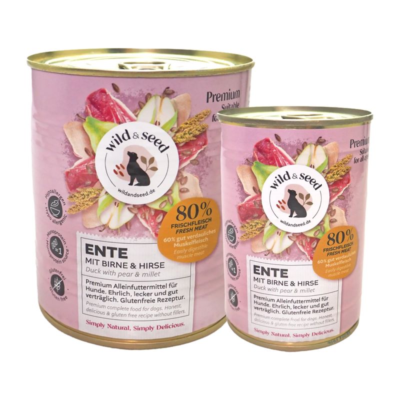Wild & Seed - Ente mit Birne 800g