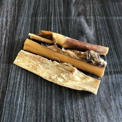 Rinder Kopfhaut 1000g 12-15cm Dünn