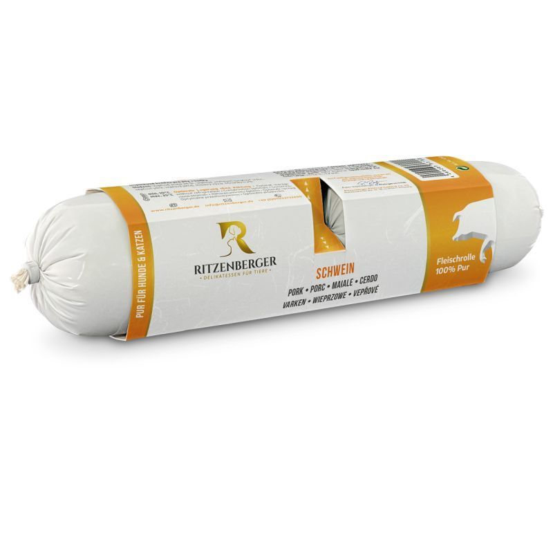 Schwein- Pure Fleischrolle | Duo-Rolls 2x400g Schwein- Pure Fleischrolle | Duo-Rolls 2x400g