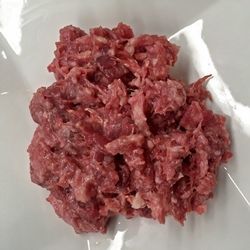 Büffel Fleisch gewolft 500g
