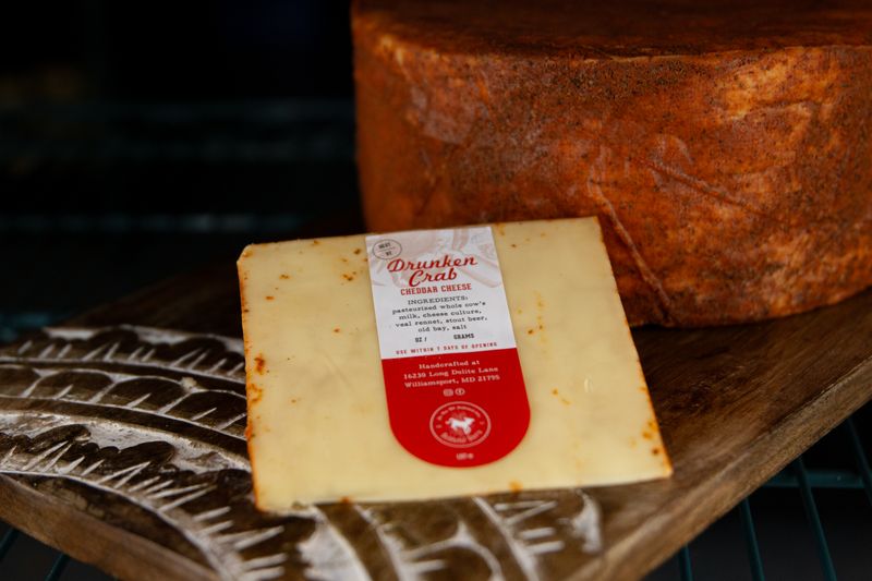 Drunken Crab Cheddar Cheese