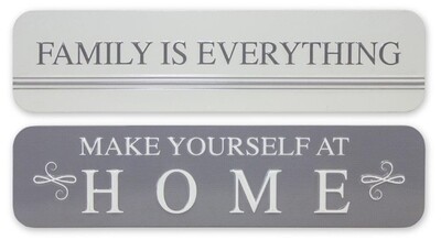 Home & Family Sign - 2819 - HEM